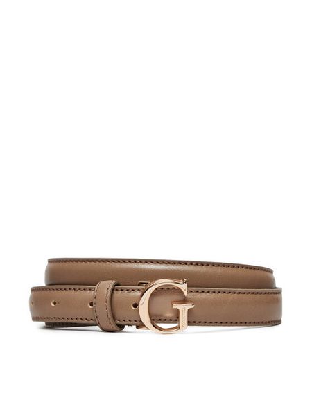 Guess Pasek Damski BW9119 P4220 Brązowy. Brązowe paski Guess, z aplikacjami, ze skóry. Za 169,99 zł.