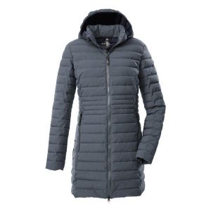 Parka dla kobiet Killtec GW 77. Niebieskie kurtki KILLTEC, na zimę, bez wzorów, bez kaptura. Za 599,60 zł.