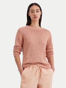 Marc O'Polo Sweter M03 5136 60079 Koralowy Regular Fit. Pomarańczowe swetry klasyczne Marc O'Polo, m, z bawełny, bez kołnierzyka. Za 389,99 zł.
