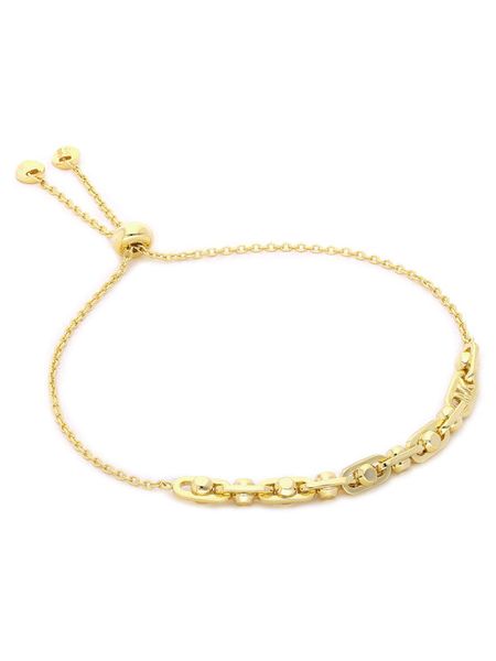 Michael Kors Bransoletka MKC170900710 Złoty. Żółte bransoletki Michael Kors, srebrne. Za 399,99 zł.