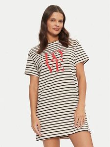 Hunkemöller Koszula nocna 206554 Kolorowy Regular Fit. Koszule nocne Hunkemöller, bez wzorów, z bawełny, bez ramiączek. Za 59,99 zł.