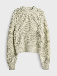 OPUS Sweter w kolorze jasnozielonym rozmiar: 40. Zielone swetry oversize Opus, bez wzorów, z wełny, bez ramiączek. Za 173,99 zł.