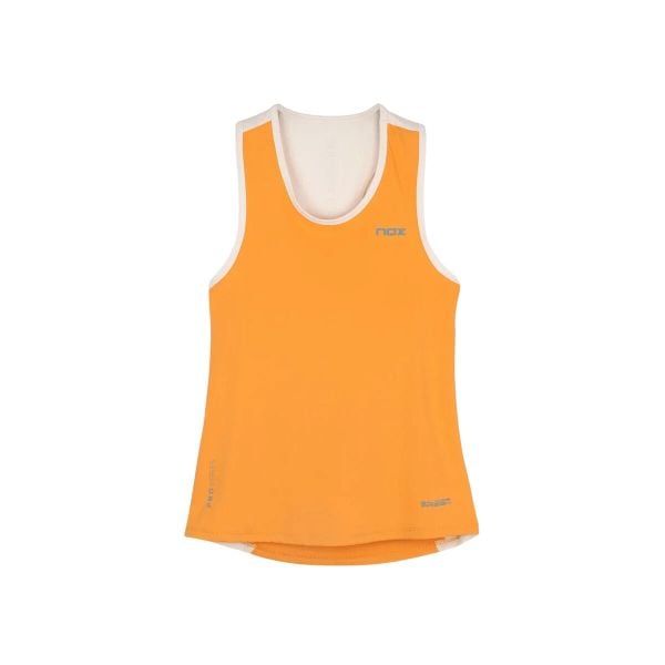 Damski tank top Nox Pro. Brązowe topy NOX, bez wzorów, sportowe, bez kołnierzyka, bez ramiączek. Za 160,00 zł.