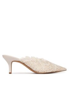 Aldo Klapki Galina 14241541 Écru. Klapki ALDO, bez wzorów, z materiału, bez obcasa. Za 499,99 zł.