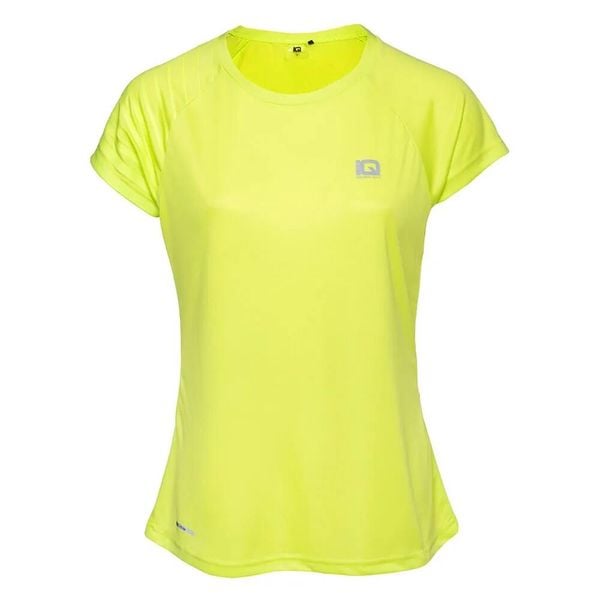 T-shirt Damski Z Krótkim Rękawem Hida. Zielone t-shirty IQ, bez wzorów, bez kołnierzyka, bez ramiączek. Za 82,99 zł.