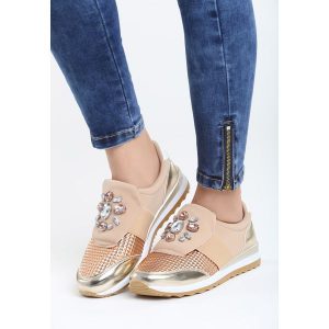 Szampańskie Buty Sportowe Sunshine Dust. Buty sportowe marki Born2be. Za 59,99 zł.