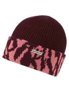 Ziener Czapka beanie "Ihansia" w kolorze czarno-różowym rozmiar: onesize. Czarne czapki Ziener, bez wzorów, z materiału. Za 68,45 zł.
