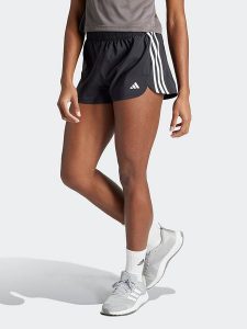 Adidas Szorty sportowe "Pacer" w kolorze czarnym rozmiar: XL. Czarne spodenki sportowe ADIDAS, xl, bez wzorów, z materiału, z podwyższonym stanem, outdoorowe. Za 79,03 zł.