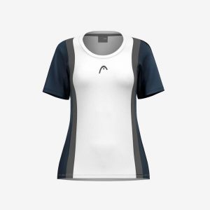 CLUB 25 TECH T-Shirt Women. Niebieskie t-shirty Head, bez wzorów, bez kołnierzyka, bez ramiączek. Za 153,00 zł.