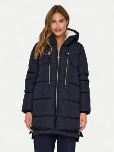 ONLY Płaszcz zimowy New Nora 15304792 Granatowy Regular Fit. Niebieskie płaszcze ONLY, na zimę, l, bez wzorów, z syntetyku, bez kaptura. Za 369,99 zł.