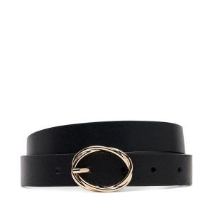 Pasek Damski Tommy Hilfiger. Czarne paski TOMMY HILFIGER, bez wzorów. Za 139,99 zł.