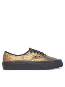 Vans Tenisówki Authentic VN000D6GGR81 Złoty. Żółte trampki Vans, bez wzorów, bez zapięcia. Za 399,99 zł.