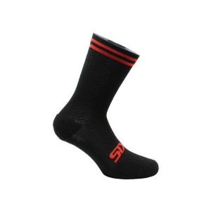 Skarpetki Sixs Stripes. Czarne skarpetki SIXS, bez wzorów, z materiału. Za 143,50 zł.
