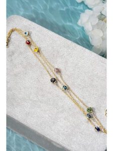 Lodie Silver Srebrna bransoletka z elementami ozdobnymi rozmiar: onesize. Szare bransoletki Lodie Silver, srebrne. Za 144,92 zł.