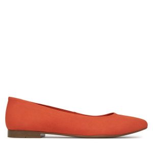 Baleriny Lasocki. Brązowe balerinki Lasocki, bez wzorów, bez obcasa, bez zapięcia. Za 139,99 zł.