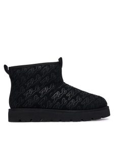 KARL LAGERFELD Śniegowce Skylar Lo KL47636 Czarny. Czarne buty zimowe KARL LAGERFELD, ze skóry, bez obcasa, bez zapięcia. Za 919,99 zł.
