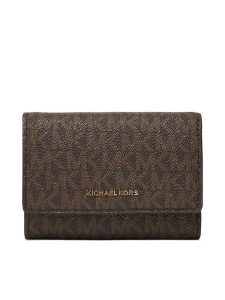MICHAEL Michael Kors Portfel Bryant 32S5GYTP1B Brązowy. Brązowe portfele MICHAEL Michael Kors, bez wzorów, ze skóry. Za 479,99 zł.