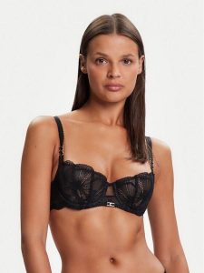 Chantelle Biustonosz balkonetka Muse C19YM5 Czarny. Czarne biustonosze Chantelle, bez wzorów, z syntetyku. Za 269,99 zł.