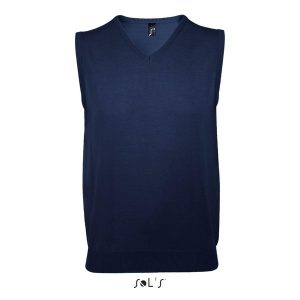 Pulower Sol's Gentlemen. Niebieskie swetry klasyczne SOL'S, na zimę, s, bez kołnierzyka. Za 179,00 zł.