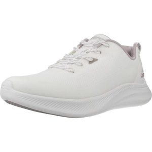 Buty SKECHERS BOBS MODE FLEX Biały. Białe buty trekkingowe Skechers, z syntetyku, bez zapięcia. Za 239,99 zł.