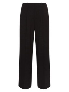 MOSS COPENHAGEN Spodnie "Cally Chana" w kolorze czarnym rozmiar: L. Czarne spodnie z wysokim stanem Moss Copenhagen, bez wzorów, z materiału, z podwyższonym stanem. Za 174,84 zł.