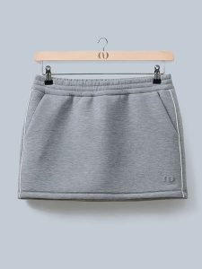 LeGer Spódnica dresowa "Lilou" w kolorze szarym rozmiar: 36. Szare spódnice LeGer, na co dzień, bez wzorów, z dresówki, mini. Za 144,24 zł.