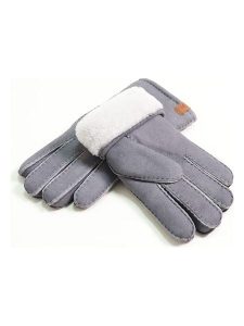 Kaiser Naturfellprodukte Wełniane rękawiczki w kolorze szarym rozmiar: 9. Szare rękawiczki Kaiser Naturfellprodukte, bez wzorów, z materiału. Za 165,99 zł.