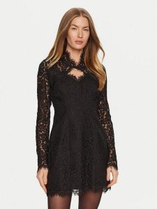 Bardot Sukienka koktajlowa 59615DB Czarny Slim Fit. Czarne sukienki Bardot, bez wzorów, z syntetyku, wizytowe, bez kołnierzyka, bez ramiączek. Za 669,99 zł.