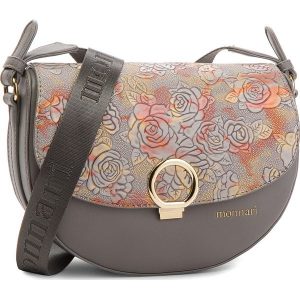 Torebka MONNARI - BAGB010-019 Grey. Szare listonoszki marki Monnari, ze skóry ekologicznej. W wyprzedaży za 149,00 zł.