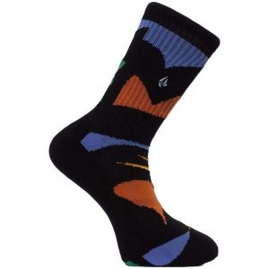 Skarpety Volcom Arthur Longo czarne. Czarne skarpetki Volcom, bez wzorów. Za 97,29 zł.