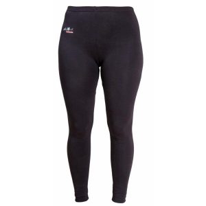 Damskie legginsy jeździeckie Karlslund Flói. Czarne legginsy KARLSLUND, bez wzorów, z tkaniny. Za 267,00 zł.