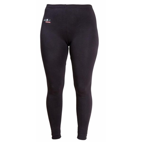 Damskie legginsy jeździeckie Karlslund Flói. Czarne legginsy KARLSLUND, bez wzorów, z tkaniny. Za 267,00 zł.
