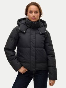 Vero Moda Kurtka zimowa Greta Kylie 10311315 Czarny Regular Fit. Czarne kurtki Vero Moda, na zimę, s, bez wzorów, ze skóry, bez kaptura. Za 289,99 zł.