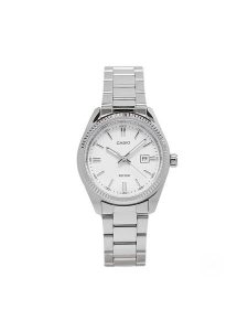 Casio Zegarek LTP-1302PD-7A1VEG Srebrny. Szare, analogowe zegarki Casio. Za 269,99 zł.