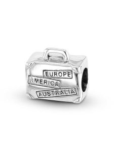 CHARM'S Srebrny charms rozmiar: onesize. Czerwone zawieszki CHARM'S, srebrne. Za 74,95 zł.