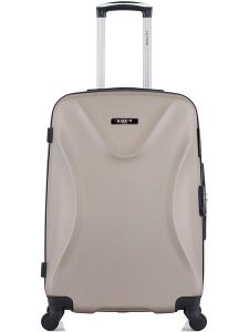 BlueStar Walizka "Garibaldi" w kolorze beżowym - 41 x 65 x 26 cm rozmiar: onesize. Brązowe walizki BlueStar, bez wzorów, z materiału. Za 173,99 zł.