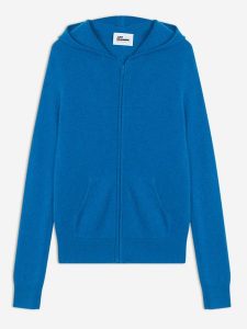 Just Cashmere Kaszmirowy kardigan "Debbie" w kolorze niebieskim rozmiar: S. Niebieskie kardigany Just Cashmere, z kaszmiru. Za 413,99 zł.