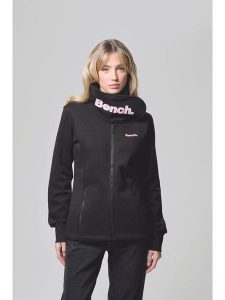 Bench Bluza "Haylo" w kolorze czarnym rozmiar: 38. Czarne bluzy Bench, bez wzorów, z bawełny, bez kaptura. Za 184,46 zł.