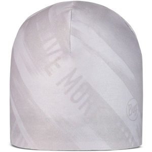 Czapka BUFF THERMONET® BEANIE WAHLLY ICE. Szare czapki Buff, bez wzorów, sportowe. W wyprzedaży za 71,94 zł.