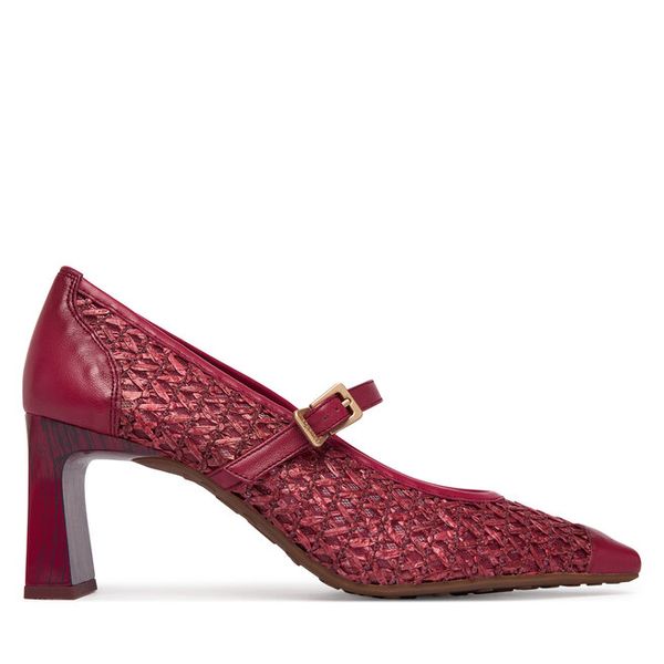 Czółenka Hispanitas. Czerwone czółenka Hispanitas, bez wzorów, bez obcasa, bez zapięcia. Za 609,99 zł.