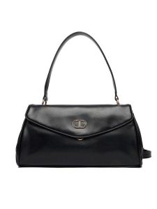 TWINSET Torebka 252TD8052 Czarny. Czarne torebki klasyczne Twinset, bez wzorów, ze skóry, bez dodatków. Za 569,99 zł.