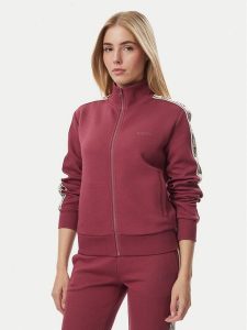 Guess Bluza V2YQ16 KB3P2 Różowy ciemny Regular Fit. Czerwone bluzy Guess, xs, z aplikacjami, bez kaptura. Za 394,99 zł.