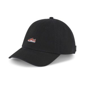 Puma Czapka Prime Dad 02460501. Czarne czapki Puma, bez wzorów, sportowe. Za 91,52 zł.
