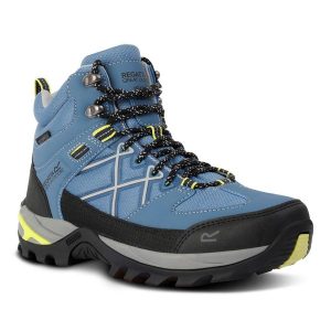Damskie Buty Do Chodzenia Samaris III. Niebieskie buty trekkingowe Regatta, bez zapięcia. Za 228,99 zł.