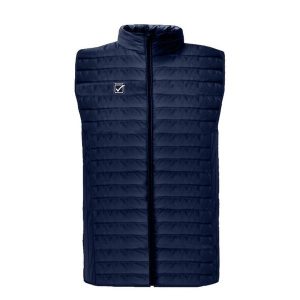 Kamizelka Acolchada Unisex Givova Grecia: Styl i Funkcjonalność. Czarne kamizelki Givova, bez wzorów, bez kołnierzyka, bez ramiączek, bez kaptura. Za 259,99 zł.