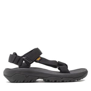 Sandały Teva. Czarne buty trekkingowe Teva, bez wzorów, bez obcasa, bez zapięcia. Za 259,99 zł.
