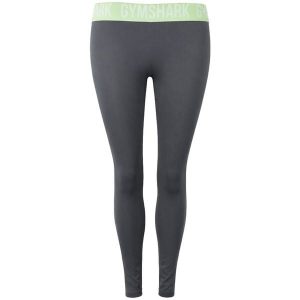 Legginsy treningowe damskie Gymshark Fit. Szare legginsy Gymshark, bez wzorów. Za 109,99 zł.