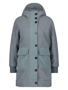 DOLOMITE Parka polarowa w kolorze błękitno-szarym rozmiar: XL. Niebieskie płaszcze Dolomite, xl, bez wzorów, z polaru, bez kaptura. Za 374,19 zł.