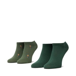 Skarpety krótkie Tom Tailor. Zielone skarpetki Tom Tailor, bez wzorów. Za 24,99 zł.