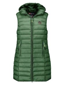 Canadian Peak Kamizelka pikowana "Vatikamapeak" w kolorze zielonym rozmiar: XL. Zielone kamizelki Canadian Peak, xl, bez wzorów, bez kołnierzyka, bez ramiączek, bez kaptura. Za 121,99 zł.